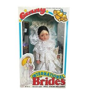 Vintage Vogue Ginny Bride Doll International Brides Mexico 1950’s  Sealed Box